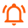 orange alarm bell